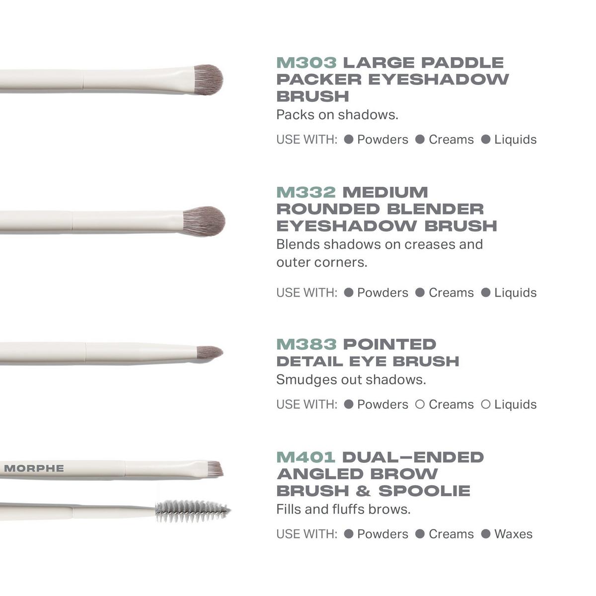 Morphe Best of Blends 8-Piece Face & Eye Brush Set