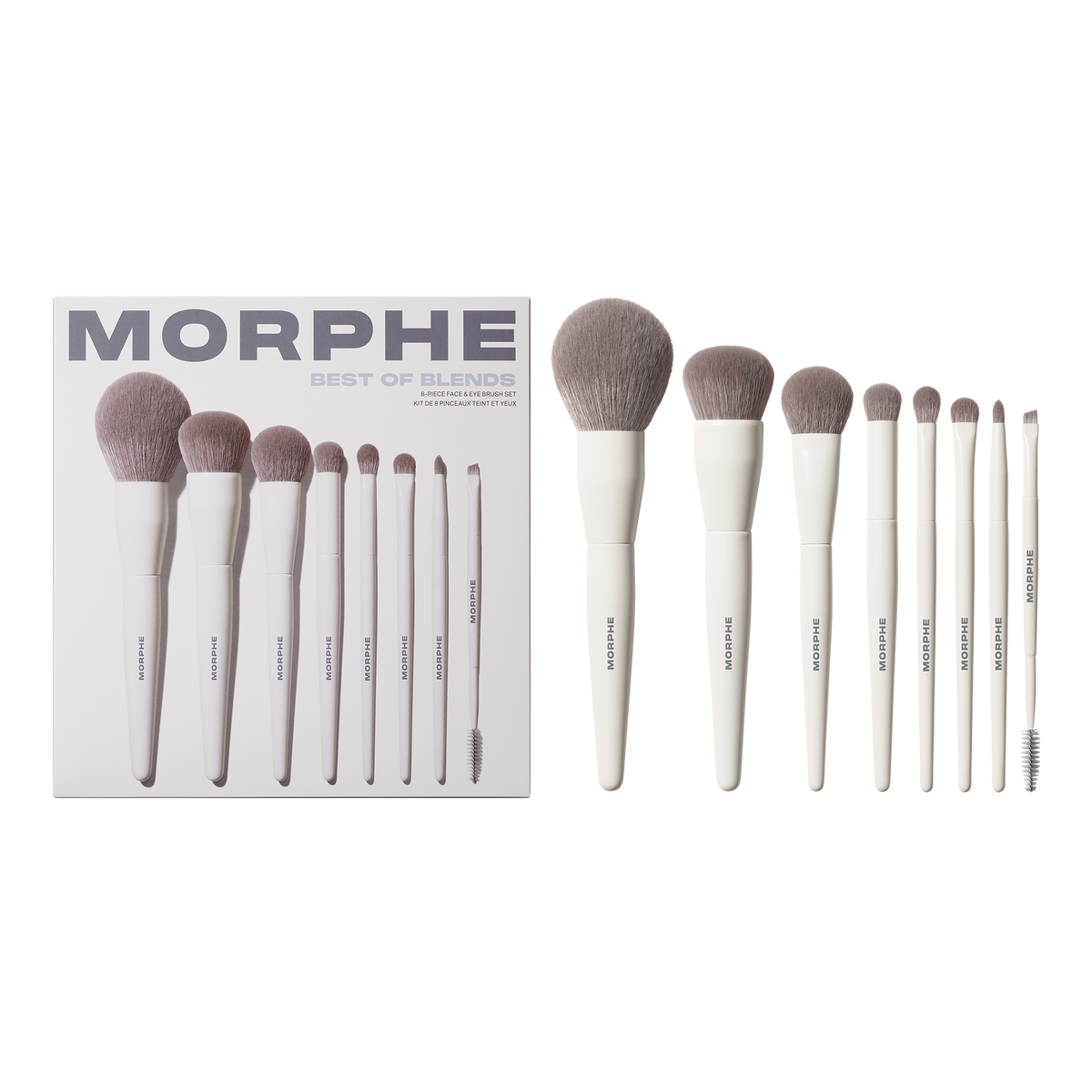 Morphe Best of Blends 8-Piece Face & Eye Brush Set