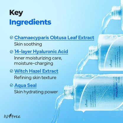 Isntree Ultra-Low Molecular Hyaluronic Acid Toner