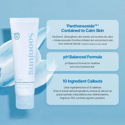 ETUDE Soonjung 2x Barrier Intensive Cream