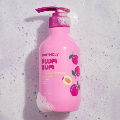 TONYMOLY Plum Bum Hydrating Peptide Body Wash