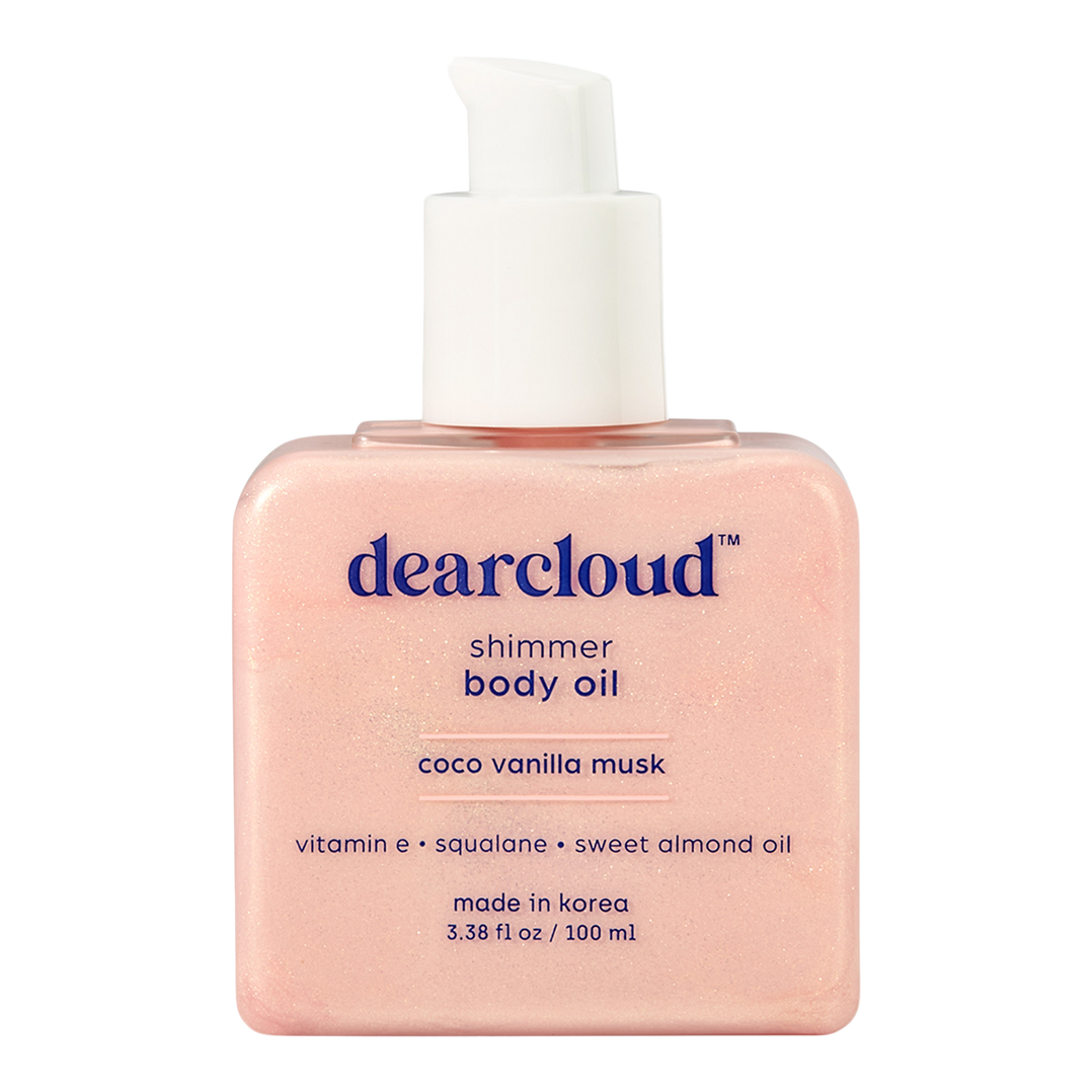 dearcloud Coco Vanilla Musk Shimmer Body Oil
