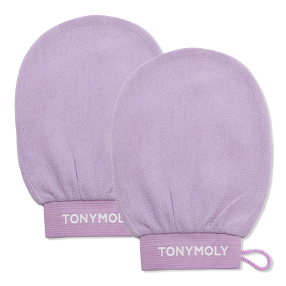 TONYMOLY Plum Bum Korean Body Exfoliating Glove