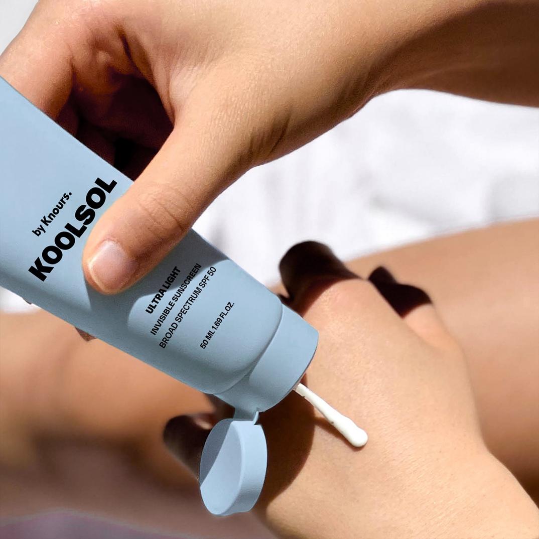 Knours. Koolsol Ultra Light Invisible Sunscreen Broad Spectrum SPF50