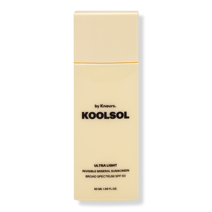 Knours. Koolsol Ultra Light Invisible Mineral Sunscreen Broad Spectrum SPF50