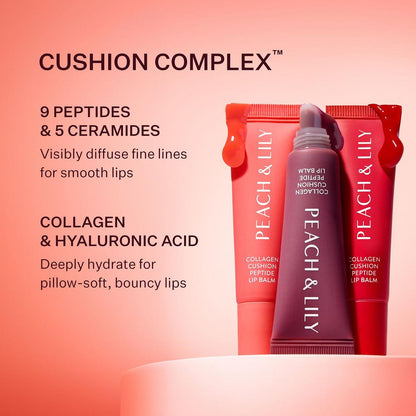 PEACH & LILY Collagen Cushion Lip Trio