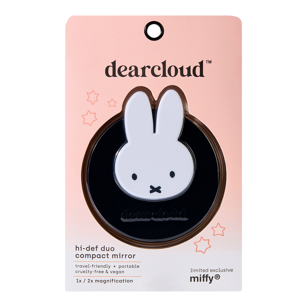 dearcloud Miffy Hi-Def Duo Compact Mirror