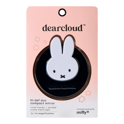 dearcloud Miffy Hi-Def Duo Compact Mirror