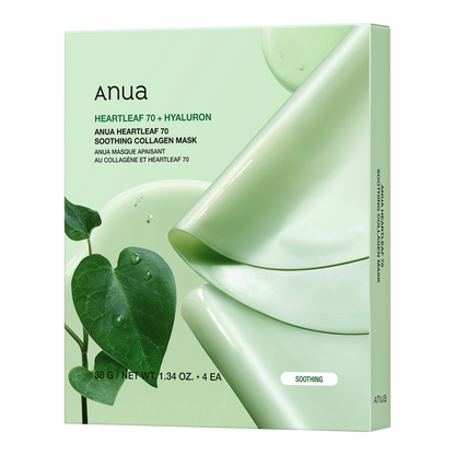 ANUA Heartleaf 70 Soothing Collagen Mask