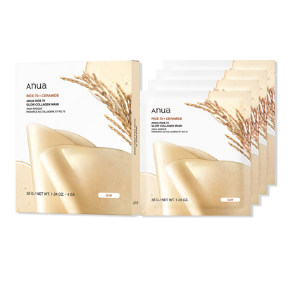 ANUA Rice 70 Glow Collagen Mask