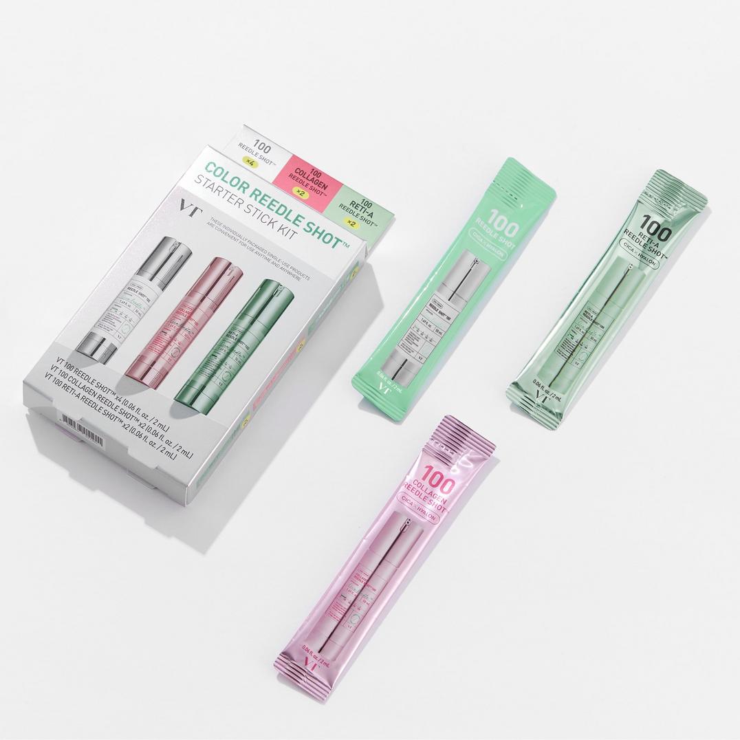 VT Cosmetics Color Reedle Shot Starter Stick Kit