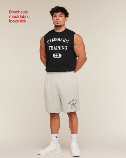 Gymshark Collective Mesh Shorts Tinted White