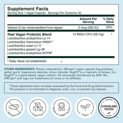 Rael Vaginal Health Probiotic