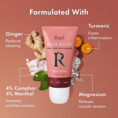 Rael Pain Relief Roll-On for Cramps