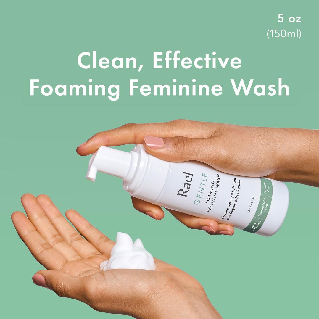 Rael Gentle Foaming Feminine Wash