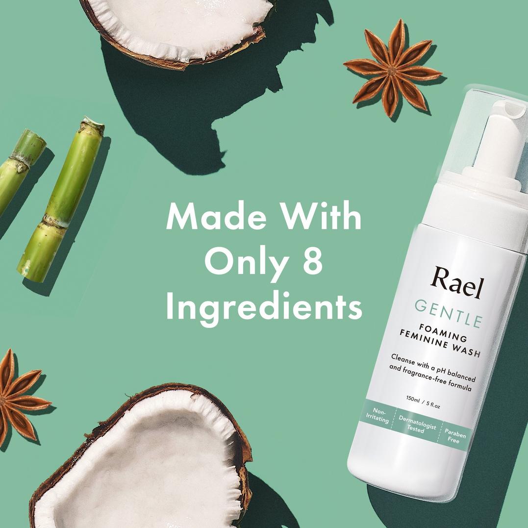 Rael Gentle Foaming Feminine Wash