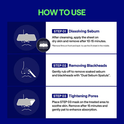 MEDIHEAL Blackhead Melting Clear Nose Patch