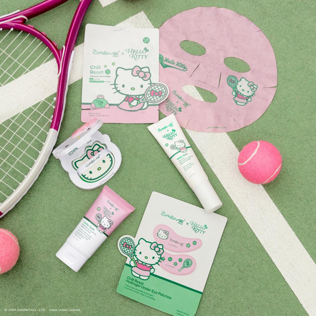 The Crme Shop Hello Kitty Mattifying Blotting Paper with Compact Mirror