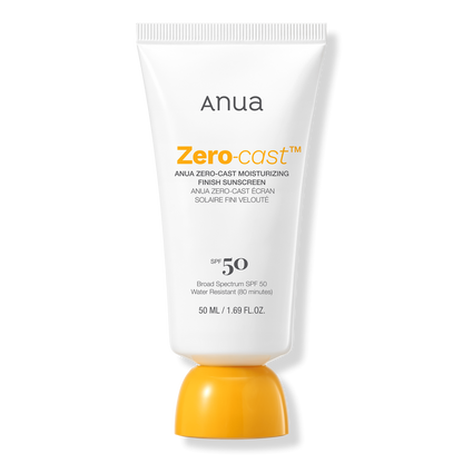 ANUA Zero-Cast Moisturizing Finish Sunscreen