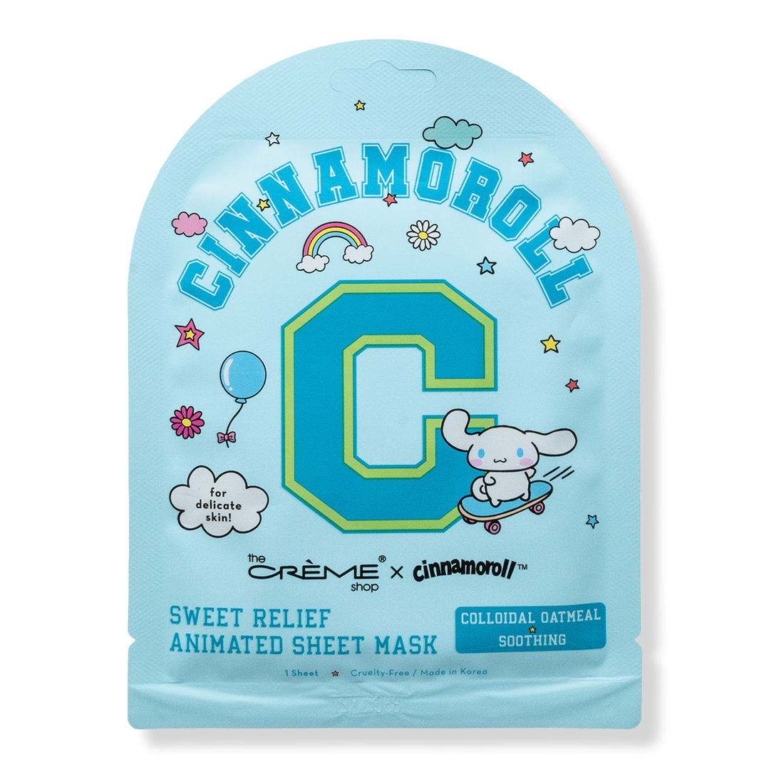 The Crme Shop Cinnamoroll Sweet Relief Animated Sheet Mask