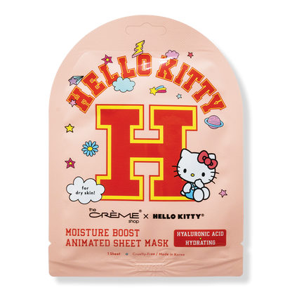 The Crme Shop Hello Kitty Moisture Boost Animated Sheet Mask