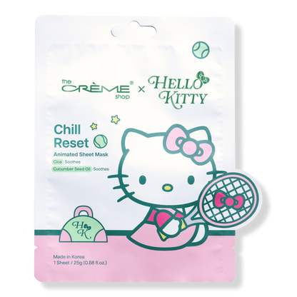 The Crme Shop Hello Kitty Chill Reset Printed Essence Sheet Mask