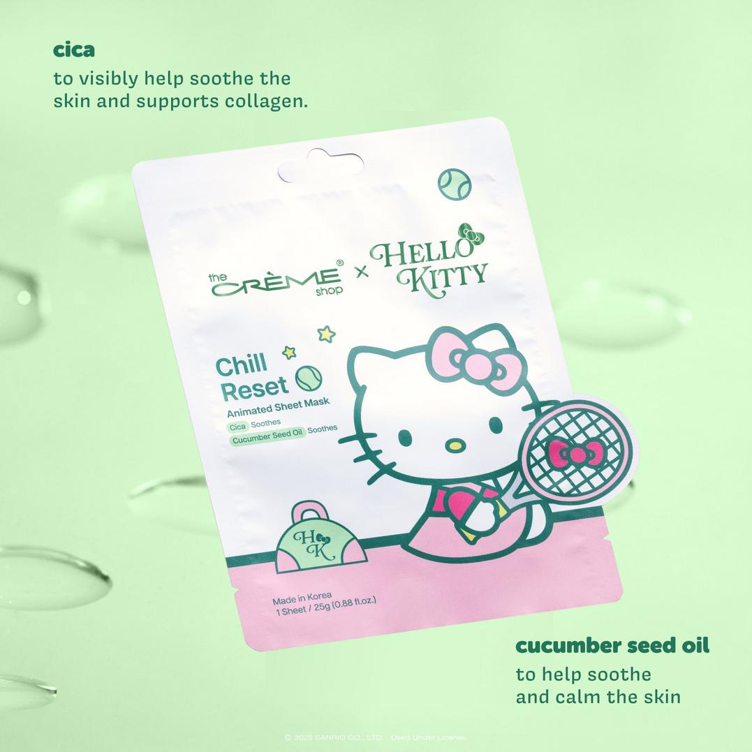 The Crme Shop Hello Kitty Chill Reset Printed Essence Sheet Mask