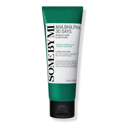 SOME BY MI AHA BHA PHA 30 Days Miracle Acne Cleansing Foam