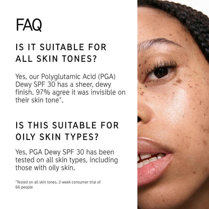 INKEY Polyglutamic Acid Dewy Sunscreen SPF 30