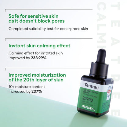 MEDIHEAL Teatree Calming Hydra Serum