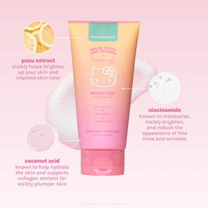 The Crme Shop Hello Kitty and Friends Bright Yuzu Clear Cleanser