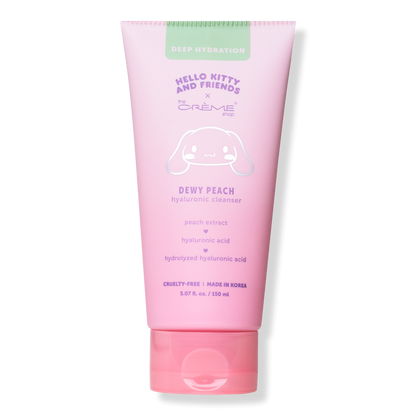 The Crme Shop Hello Kitty and Friends Dewy Peachy Hyaluronic Cleanser