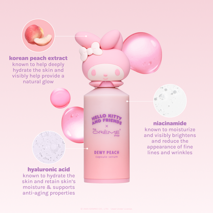 The Crme Shop Hello Kitty and Friends Dewy Peach Capsule Serum