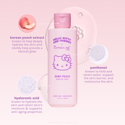 The Crme Shop Hello Kitty and Friends Dewy Peachy Shaking Toner