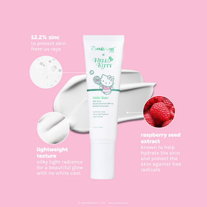 The Crme Shop Hello Kitty Hello Sun Mineral Sunscreen