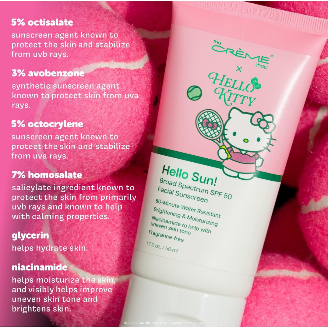 The Crme Shop Hello Kitty Hello Sun Chemical Sunscreen