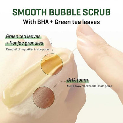 SOME BY MI Bye Bye Blackhead Green Tea Tox Bubble Cleanser