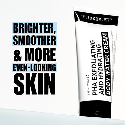 The INKEY List PHA Exfoliating and Hydrating Body Water Cream