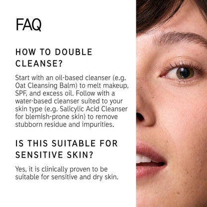 INKEY Oat Makeup Removing Cleansing Balm Mini