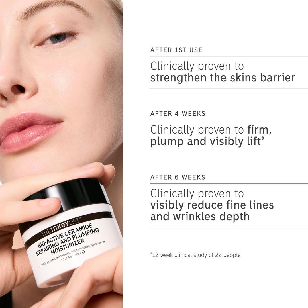 INKEY Bio-Active Ceramide Repairing and Plumping Moisturizer