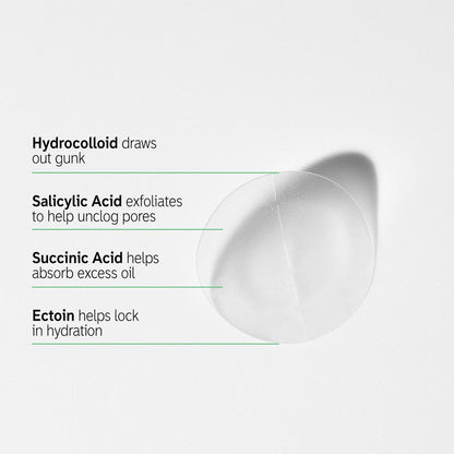 The INKEY List Hydrocolloid Invisible Pimple Patches + Salicylic Acid