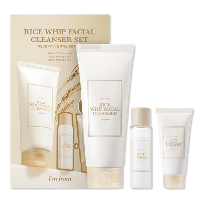 I'm From Rice Whip Facial Cleanser Set