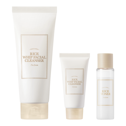 I'm From Rice Whip Facial Cleanser Set
