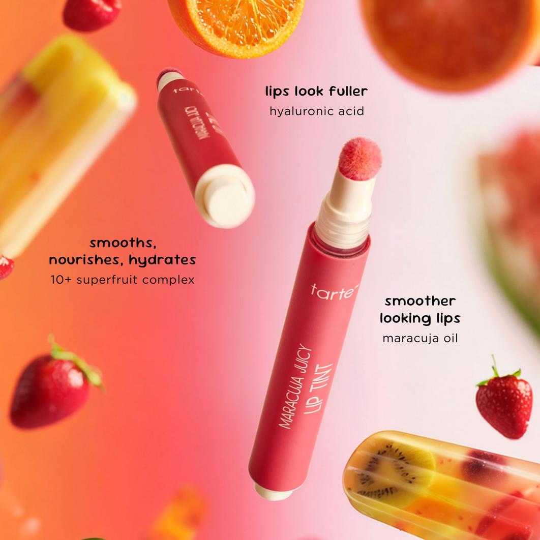 Tarte tarte x Dunkin' Maracuja Juicy Lip Tint Stain