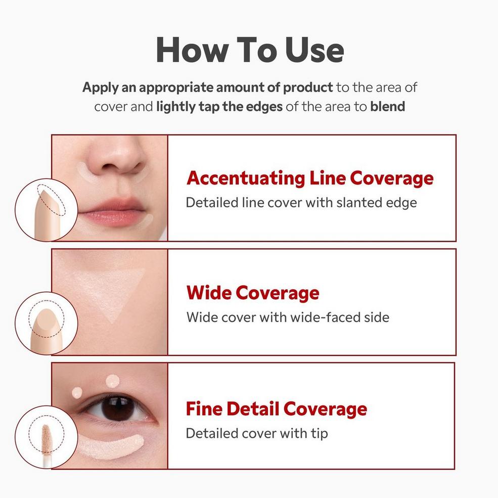 TIRTIR Glide & Hide Blurring Concealer