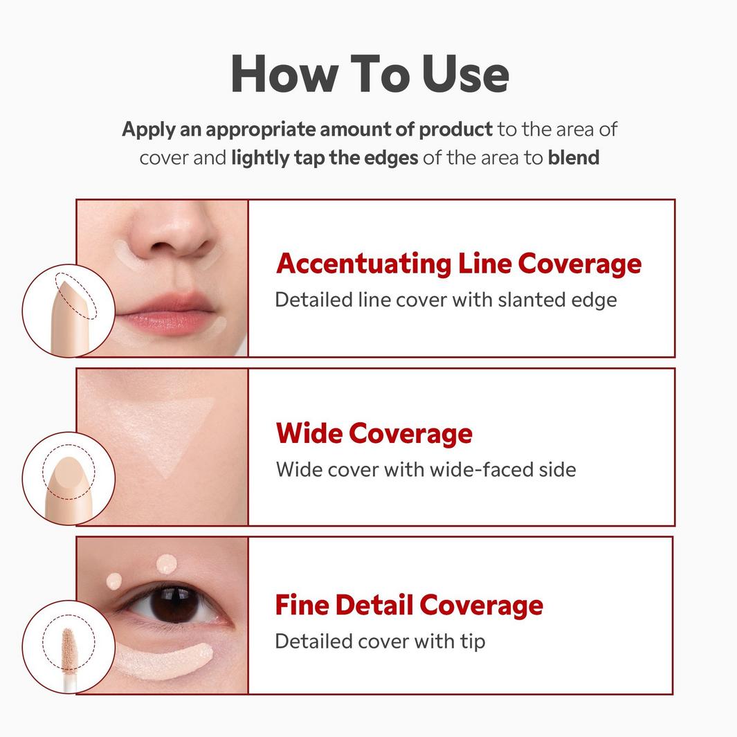 TIRTIR Glide & Hide Blurring Concealer