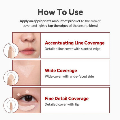 TIRTIR Glide & Hide Blurring Concealer