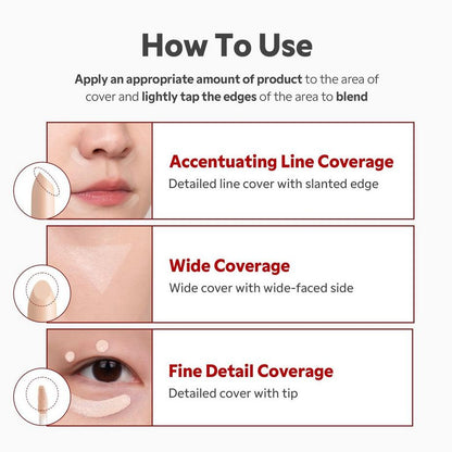 TIRTIR Glide & Hide Blurring Concealer