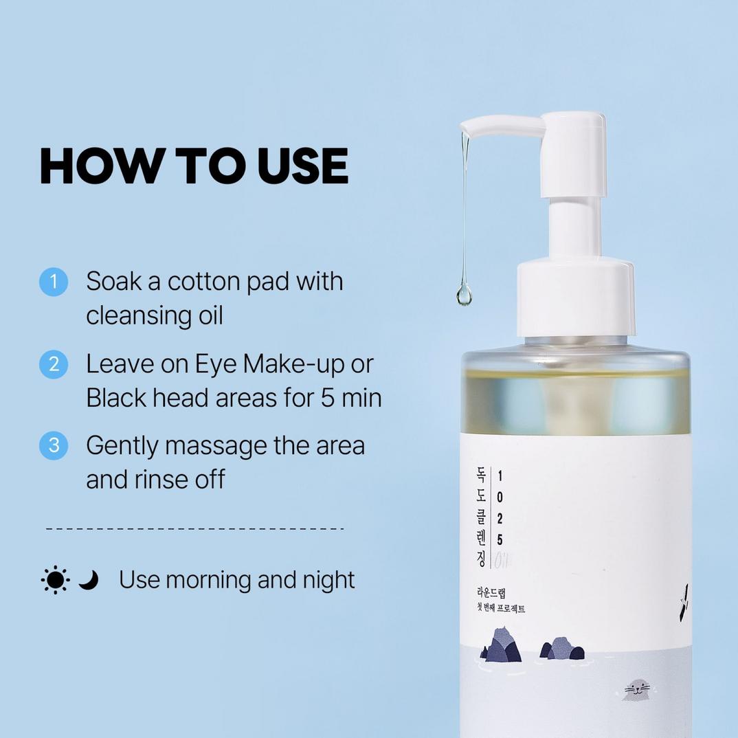 ROUND LAB 1025 Dokdo Cleansing Oil