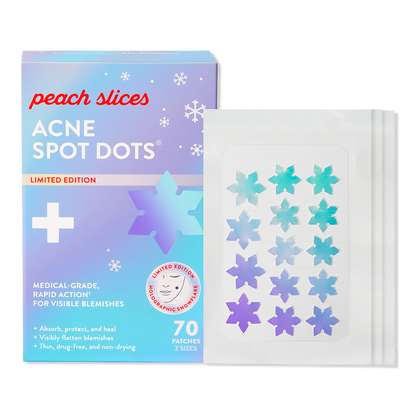 Peach Slices Acne Spot Dots Limited Edition